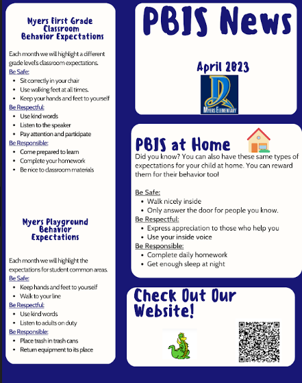 April PBIS Newsletter